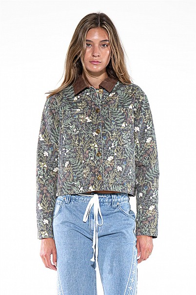 WOODLAND BLOOMS BARN JACKET