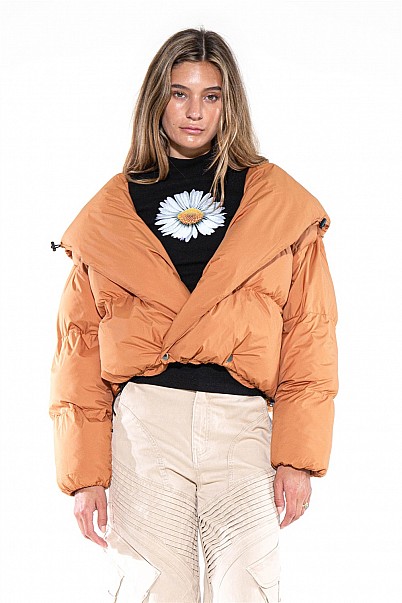 CANYON RUST WRAP PUFFER JACKET